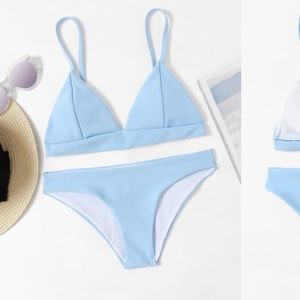 brand new blue bikini